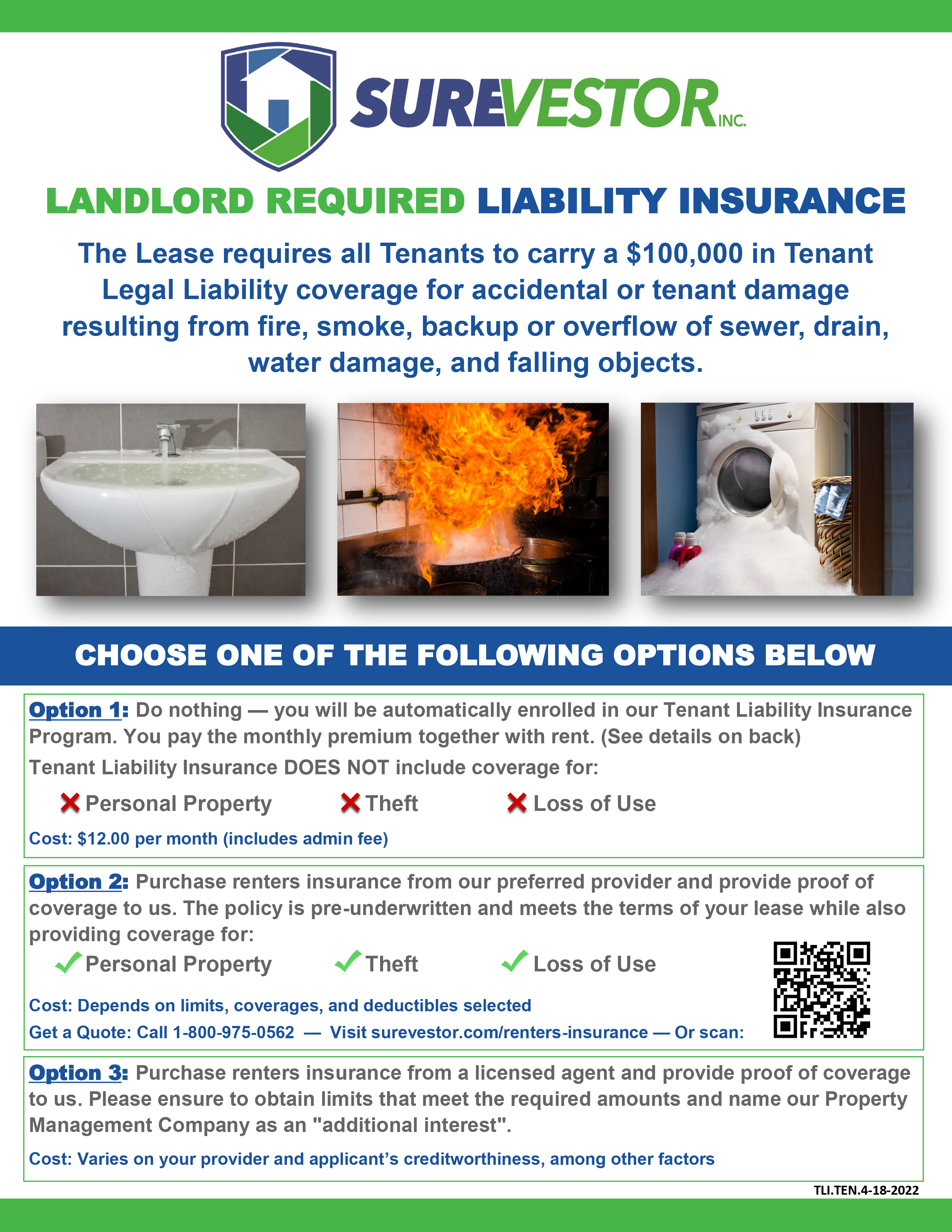 Liability Insurance Flyer